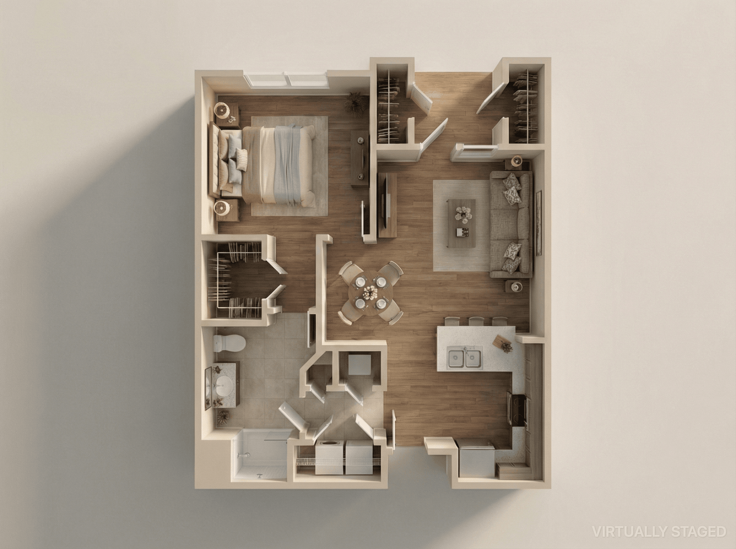 Rendered output