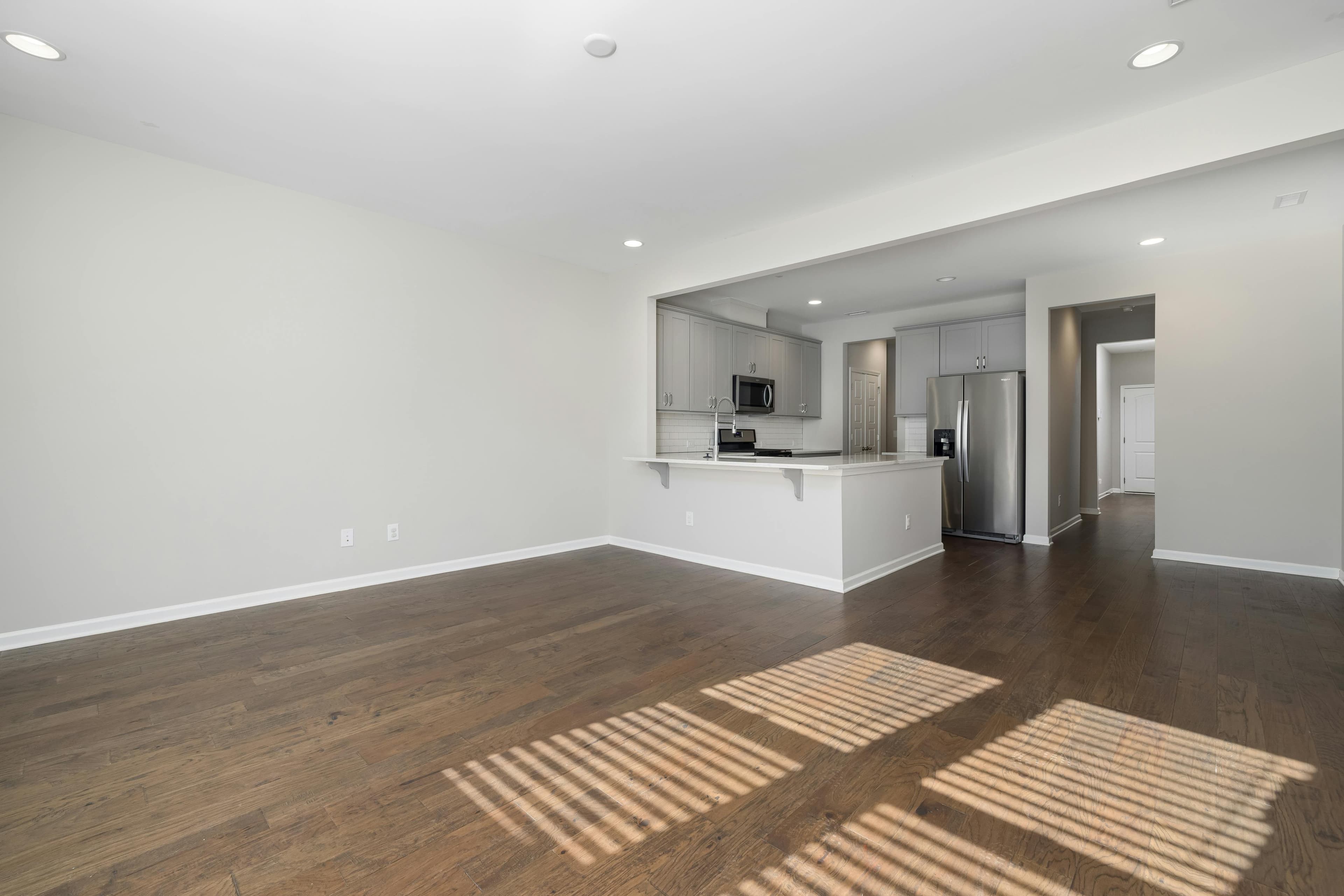 Before - Empty room